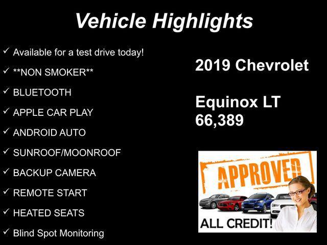 used 2019 Chevrolet Equinox car, priced at $13,605