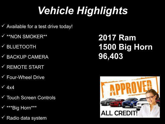 used 2017 Ram 1500 car, priced at $20,949