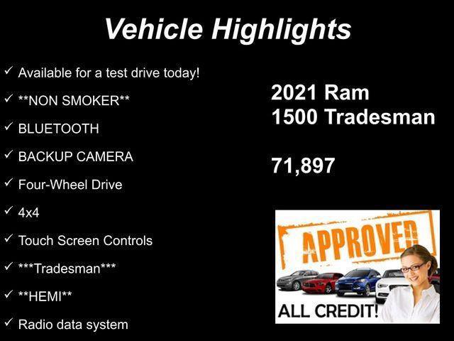 used 2021 Ram 1500 car, priced at $20,168