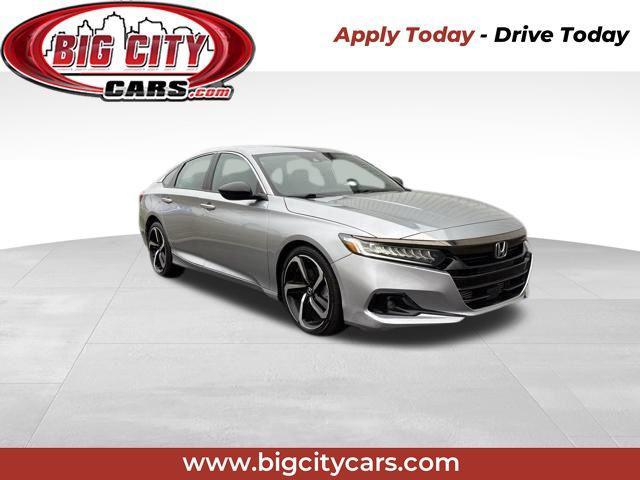 used 2021 Honda Accord car, priced at $20,005