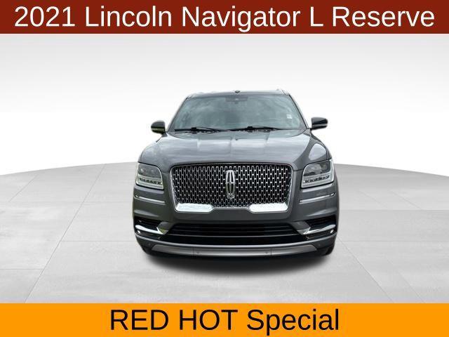 used 2021 Lincoln Navigator car, priced at $38,432