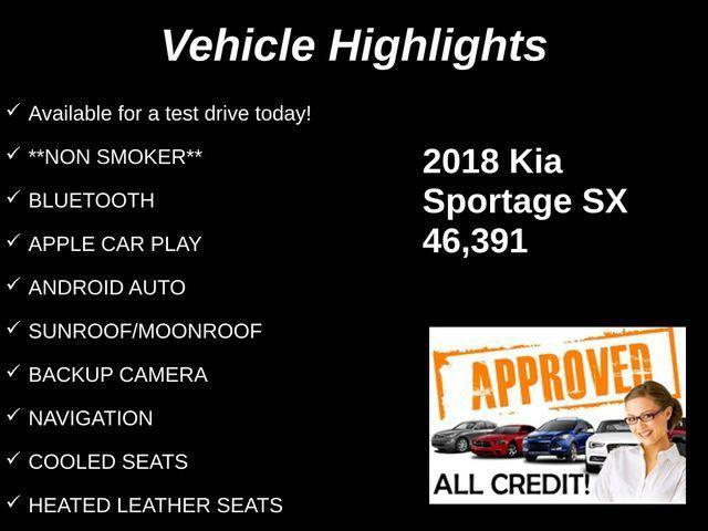used 2018 Kia Sportage car, priced at $18,014