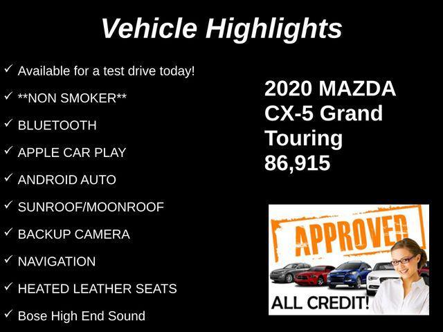 used 2020 Mazda CX-5 car, priced at $17,728