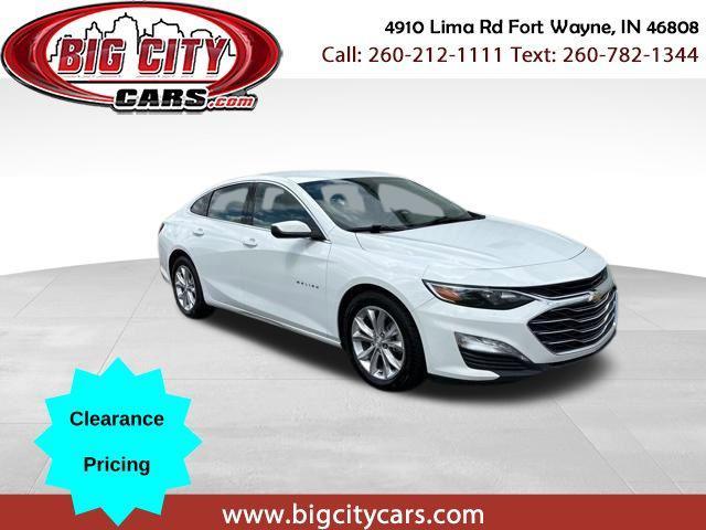 used 2022 Chevrolet Malibu car, priced at $13,692