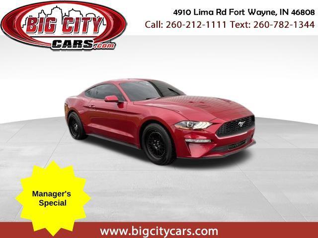 used 2021 Ford Mustang car, priced at $21,943