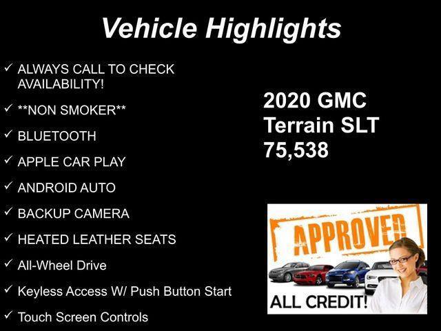 used 2020 GMC Terrain car, priced at $16,995