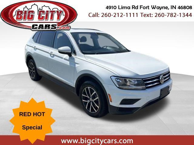 used 2021 Volkswagen Tiguan car, priced at $16,781