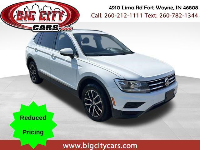 used 2021 Volkswagen Tiguan car, priced at $16,781