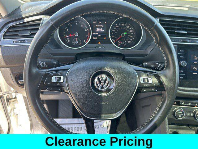 used 2021 Volkswagen Tiguan car, priced at $15,730