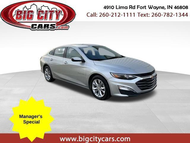 used 2022 Chevrolet Malibu car, priced at $16,604