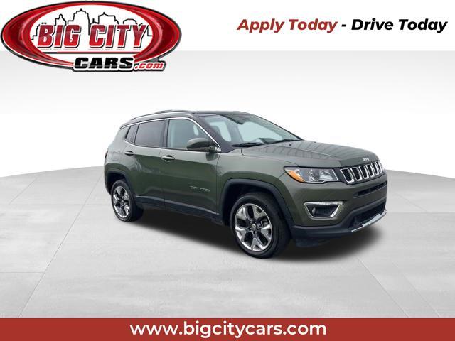 used 2021 Jeep Compass car, priced at $18,417