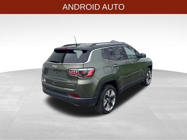 used 2021 Jeep Compass car, priced at $18,417