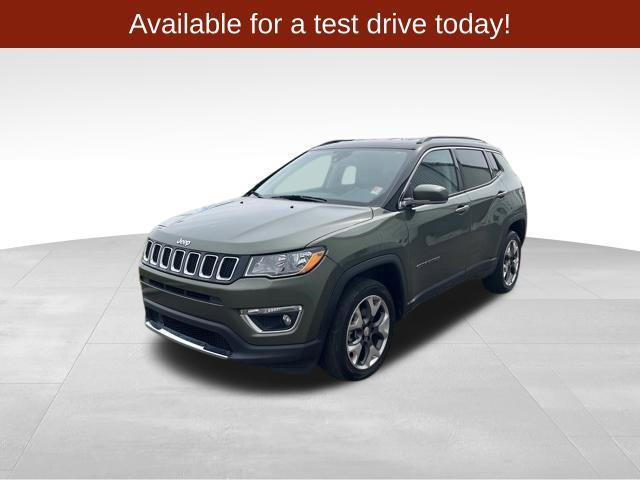 used 2021 Jeep Compass car, priced at $18,417