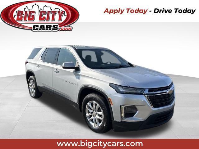 used 2022 Chevrolet Traverse car, priced at $19,795