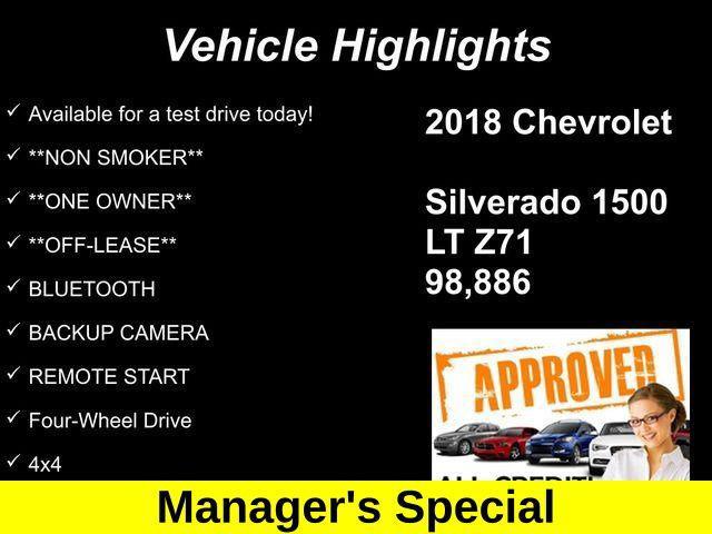 used 2018 Chevrolet Silverado 1500 car, priced at $24,748