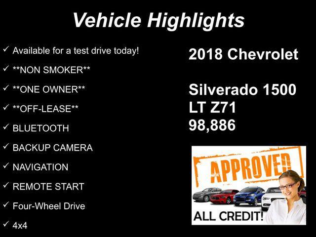 used 2018 Chevrolet Silverado 1500 car, priced at $25,420