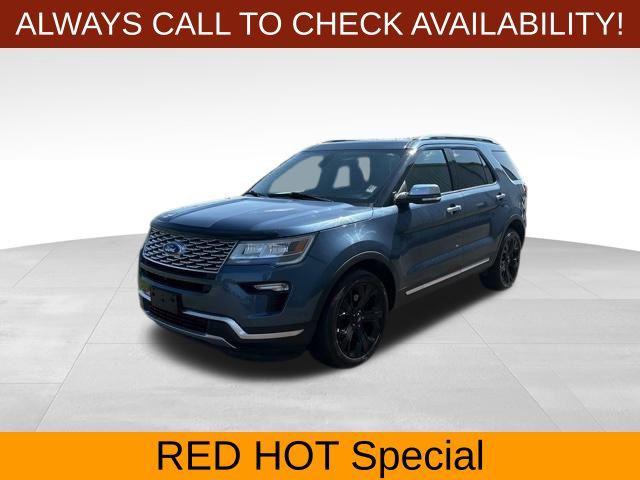 used 2018 Ford Explorer car, priced at $21,205