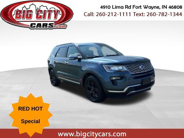 used 2018 Ford Explorer car, priced at $21,320