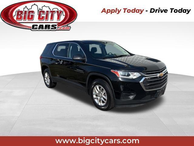 used 2021 Chevrolet Traverse car, priced at $20,878