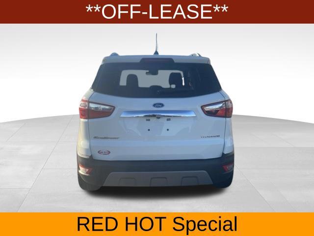used 2021 Ford EcoSport car, priced at $15,504