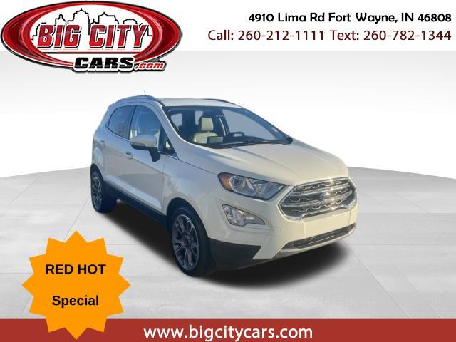 used 2021 Ford EcoSport car, priced at $15,063