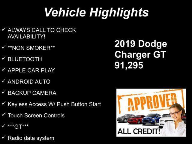 used 2019 Dodge Charger car, priced at $18,375