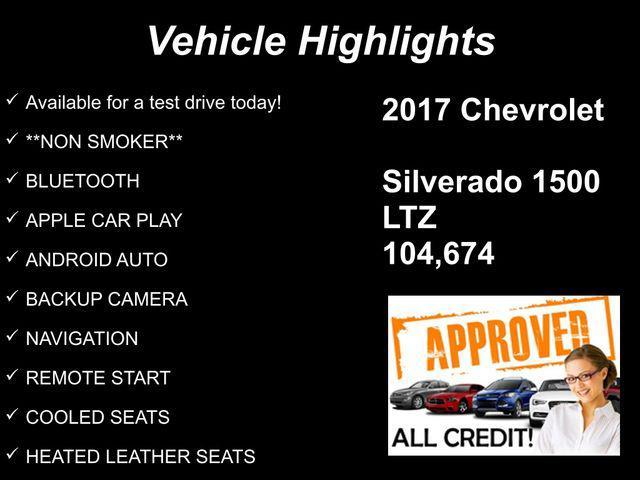 used 2017 Chevrolet Silverado 1500 car, priced at $26,834