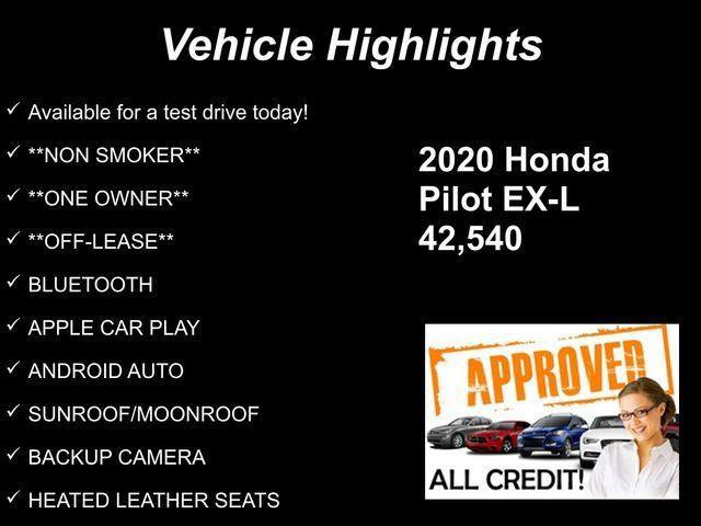 used 2020 Honda Pilot car, priced at $25,747