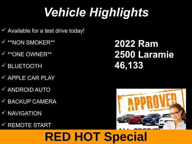 used 2022 Ram 2500 car, priced at $44,052