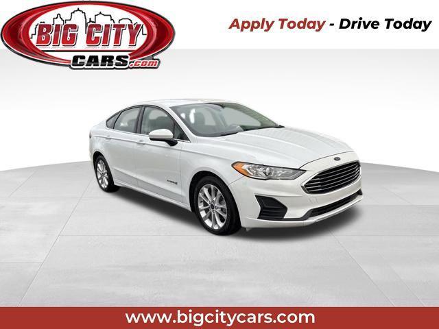 used 2019 Ford Fusion Hybrid car, priced at $10,754