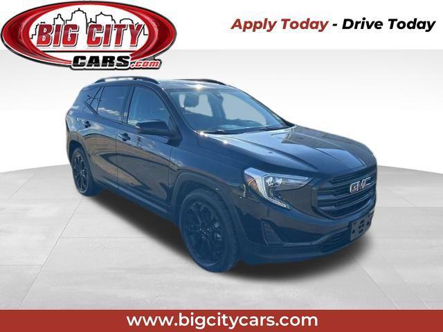 used 2021 GMC Terrain car, priced at $18,253