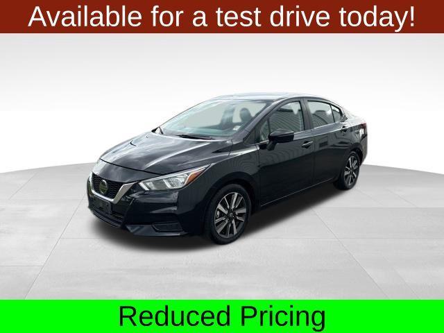 used 2021 Nissan Versa car, priced at $14,027