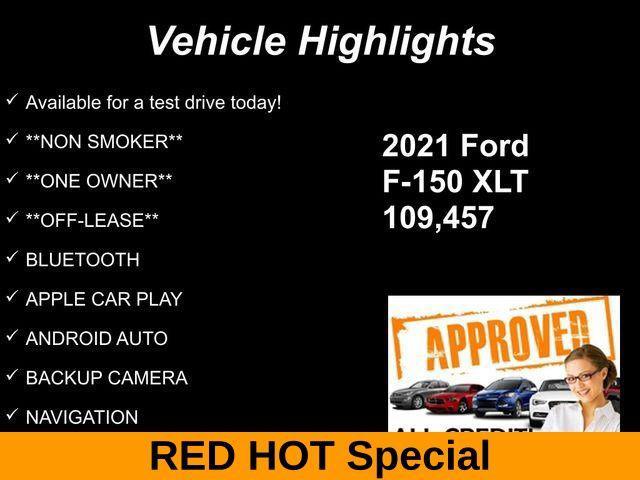 used 2021 Ford F-150 car, priced at $27,292