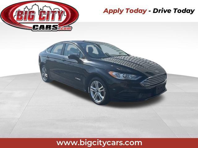 used 2018 Ford Fusion Hybrid car, priced at $11,758