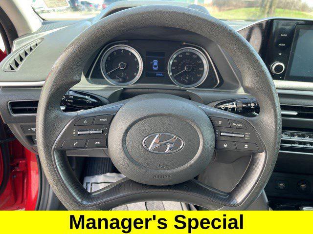 used 2021 Hyundai Sonata car, priced at $17,425