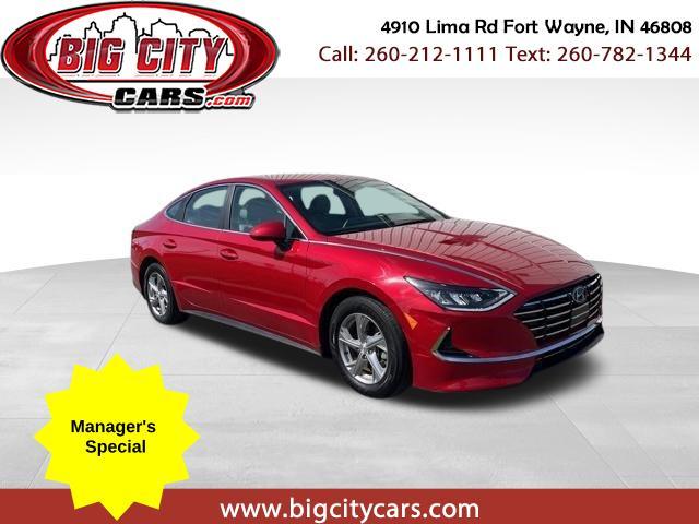 used 2021 Hyundai Sonata car, priced at $17,425