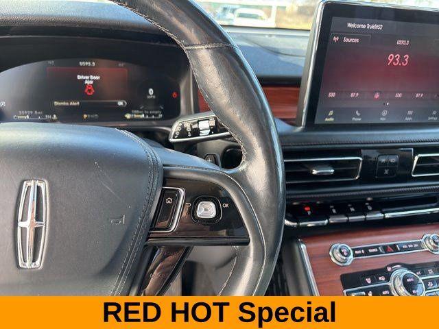 used 2021 Lincoln Aviator car, priced at $38,385