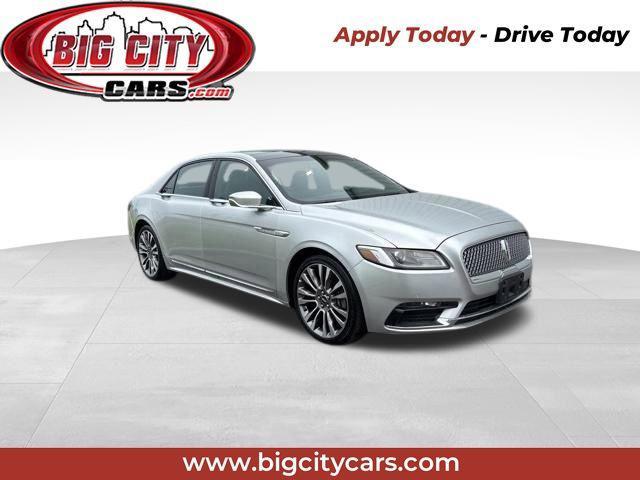 used 2017 Lincoln Continental car, priced at $17,936
