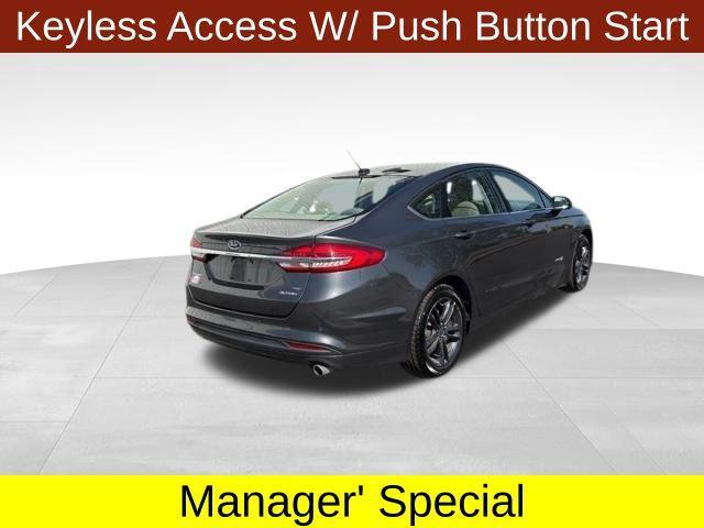 used 2018 Ford Fusion Hybrid car, priced at $8,100