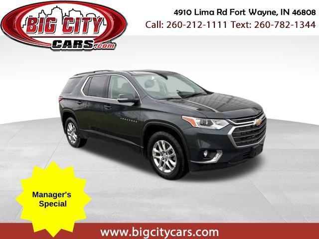 used 2021 Chevrolet Traverse car, priced at $24,914