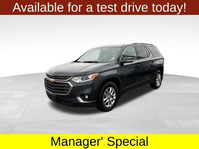 used 2021 Chevrolet Traverse car, priced at $24,914