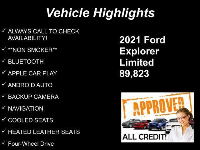 used 2021 Ford Explorer car, priced at $23,414