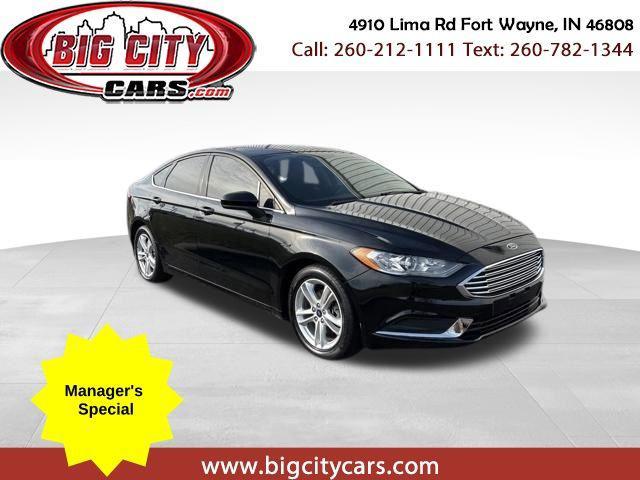 used 2018 Ford Fusion car, priced at $12,556