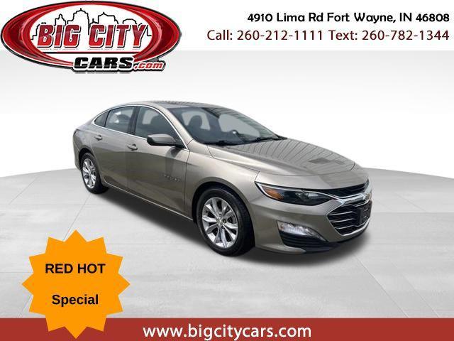 used 2022 Chevrolet Malibu car, priced at $16,626