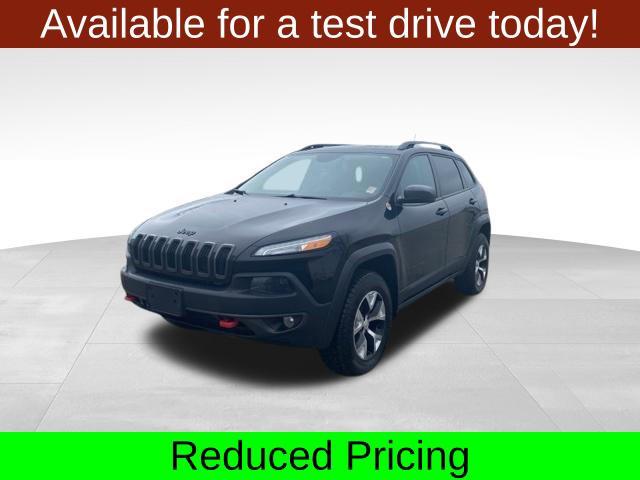 used 2018 Jeep Cherokee car, priced at $18,238