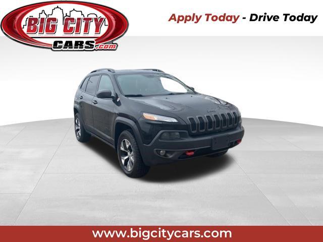 used 2018 Jeep Cherokee car, priced at $19,046