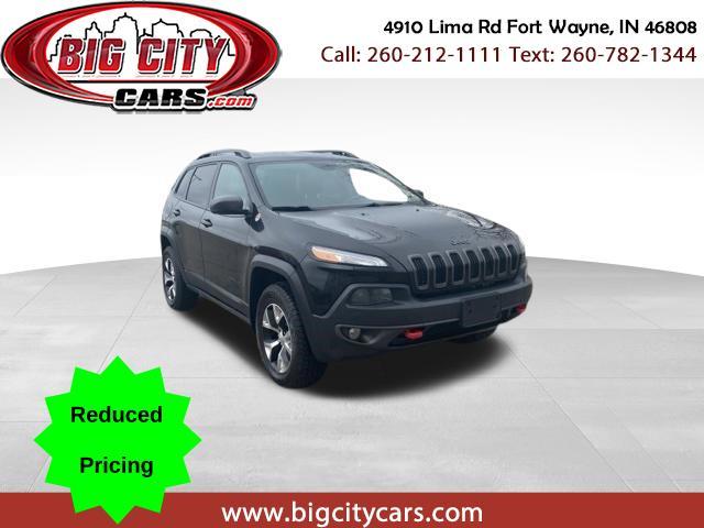 used 2018 Jeep Cherokee car, priced at $18,238