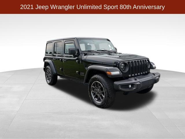 used 2021 Jeep Wrangler Unlimited car, priced at $32,695