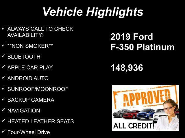 used 2019 Ford F-350 car, priced at $44,493