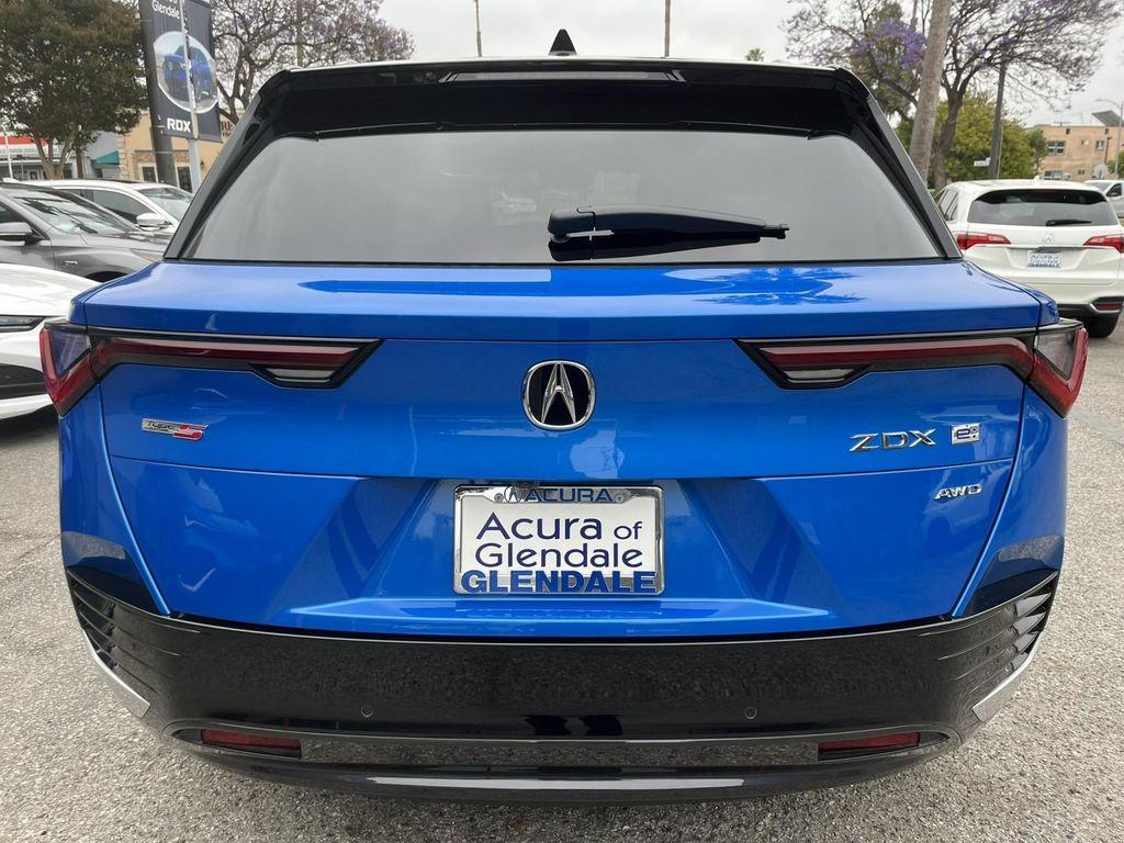 new 2024 Acura ZDX car, priced at $75,450